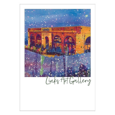 Links Art Gallery Postcard